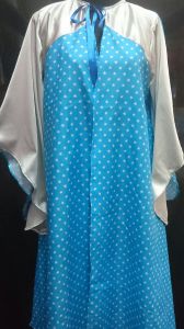 Kids Costumes to Hire - ROBE  - Light Blue Star - Child